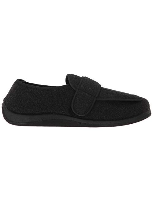 Foamtreads Men's Extra-Depth Wool Slippers With Arch Support