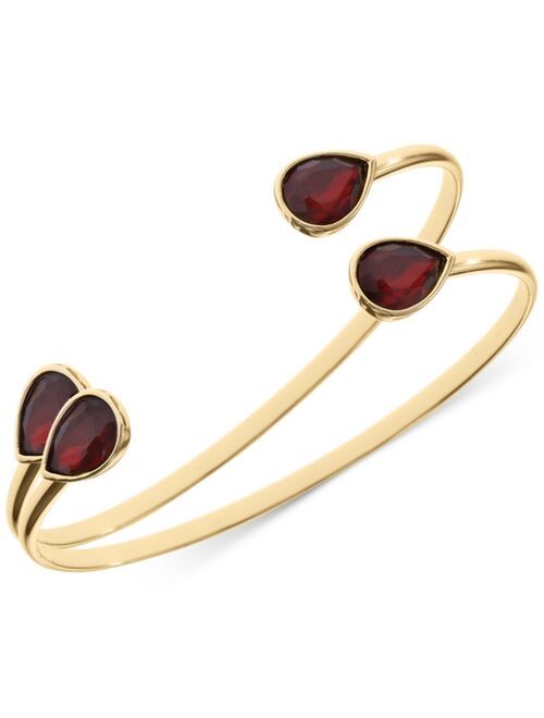 Style & Co 2-Pc. Set Pear-Shape Stone Cuff Bracelets, Valentine Created for Macy's