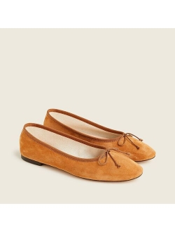 Zoe ballet Valentine flats in suede For Women