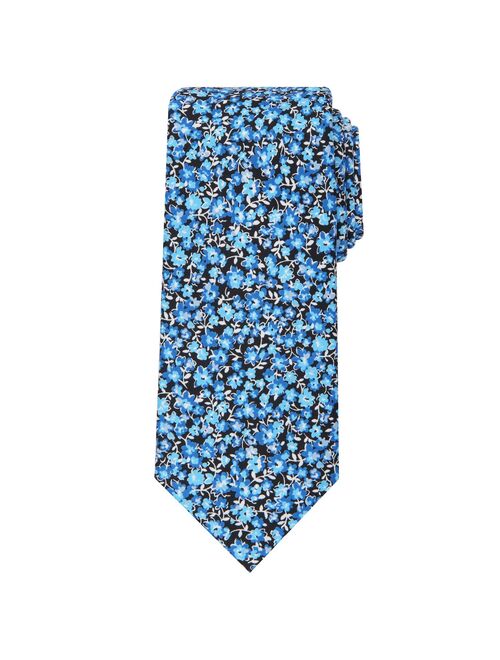 Men's Bespoke Floral Patterned Valentine Tie