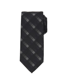 Men's Bespoke Plaid Skinny Valentine Tie