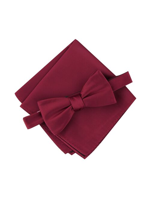 Men's Bespoke Pre-Tied Bowtie Set