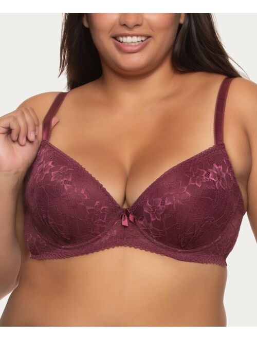 Jezebel Women's Valentine Full Figure Lace Underwire Bra J5537