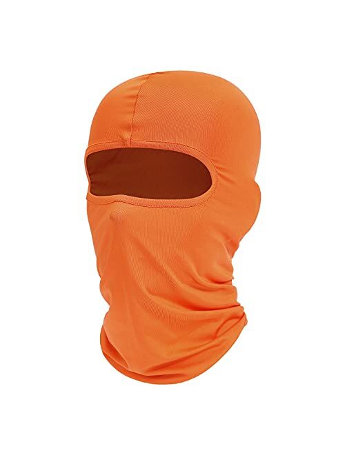 Fuinloth Balaclava Face Mask, Summer Cooling Neck Gaiter, UV Protector Motorcycle Ski Scarf for Men/Women