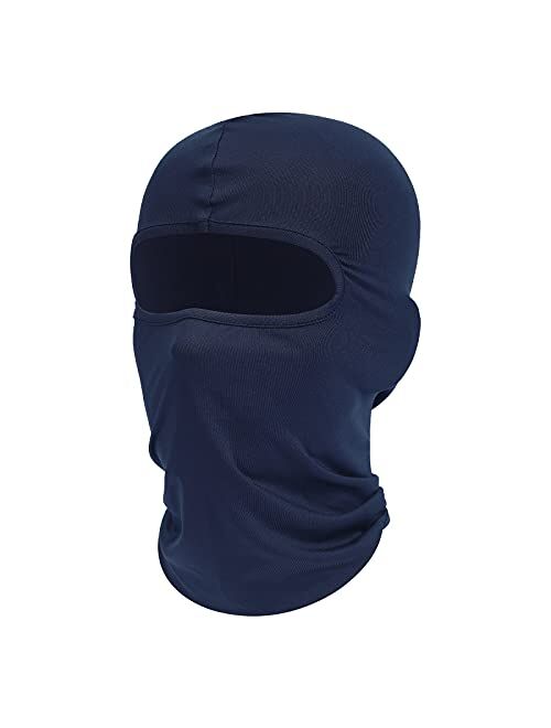 Fuinloth Balaclava Face Mask, Summer Cooling Neck Gaiter, UV Protector Motorcycle Ski Scarf for Men/Women