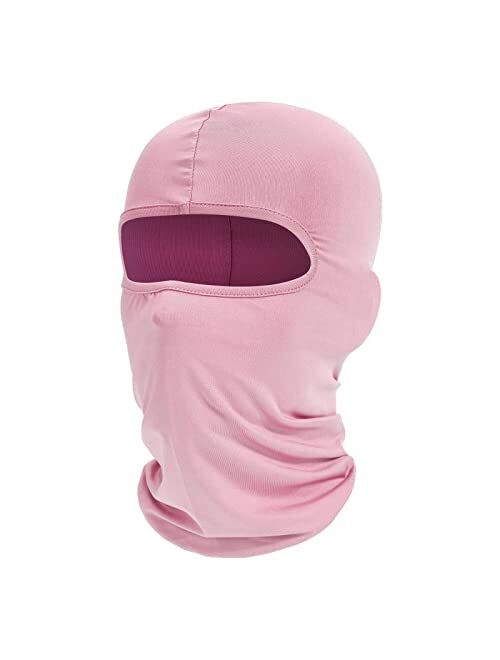 Fuinloth Balaclava Face Mask, Summer Cooling Neck Gaiter, UV Protector Motorcycle Ski Scarf for Men/Women