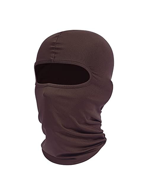 Fuinloth Balaclava Face Mask, Summer Cooling Neck Gaiter, UV Protector Motorcycle Ski Scarf for Men/Women