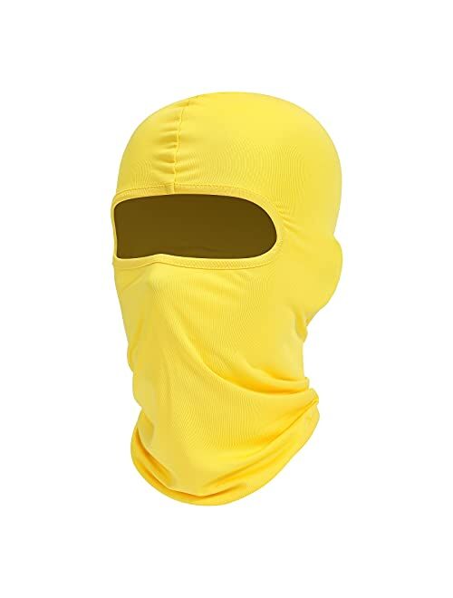 Fuinloth Balaclava Face Mask, Summer Cooling Neck Gaiter, UV Protector Motorcycle Ski Scarf for Men/Women