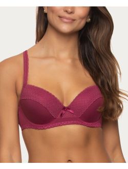 Jezebel Women's Valentine Lace-Trim Underwire Bra J5820