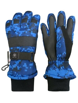 N'Ice Caps Kids Thinsulate Waterproof Warm Winter Snow Ski Gloves