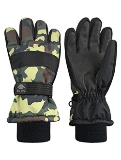 N'Ice Caps Kids Thinsulate Waterproof Warm Winter Snow Ski Gloves