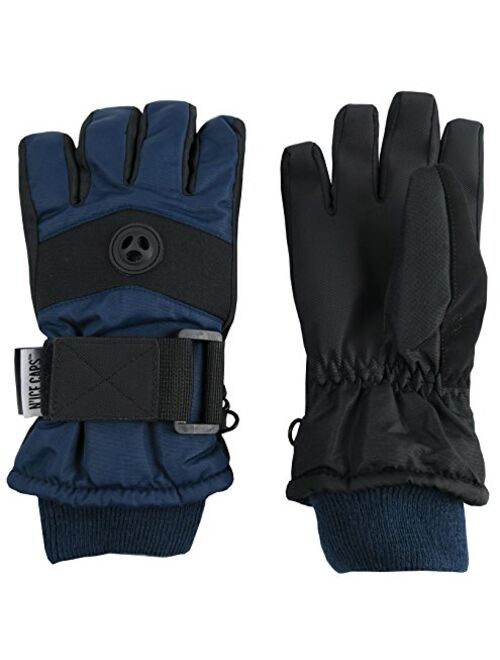 N'Ice Caps Kids Thinsulate Waterproof Warm Winter Snow Ski Gloves