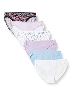 Women's Cotton High Leg Brief Underwear, Multipacks