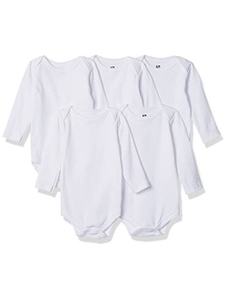 Baby Unisex Baby Cotton Long-Sleeve Bodysuits