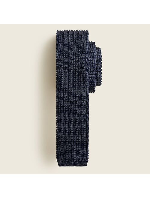 J.Crew Silk knit valentine tie