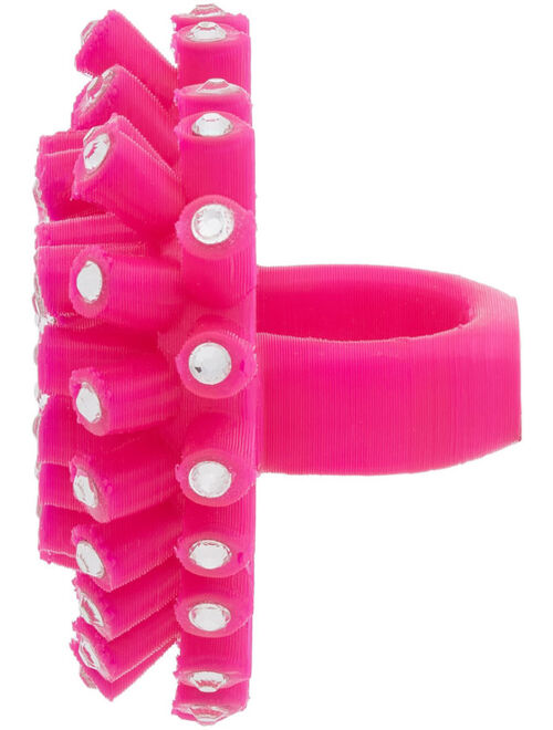 Roussey SSENSE Exclusive Pink 3D-Printed Crush Ring