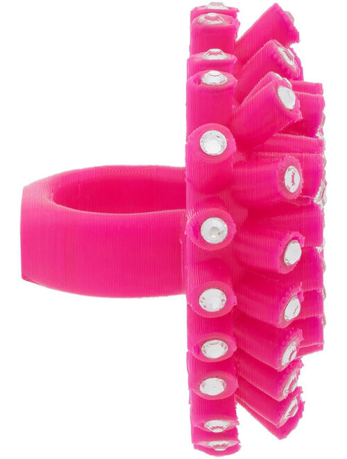 Roussey SSENSE Exclusive Pink 3D-Printed Crush Ring