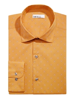 Valentine Men's Slim-Fit Medallion-Print Dress Shirt, Created for Macy's