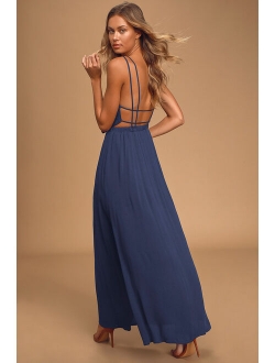 Lost in Paradise Olive Green Maxi Dress