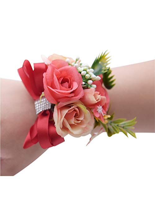 New Lee Artificial Flower, Decorative Rose Bouquet, Decorative Gift Box,Wedding Supplies, Bride's Wrist Flowers