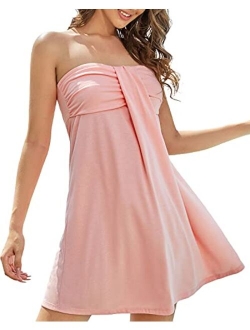 Strapless Dress for Women - Beach Dresses for Women - Tube Top Dress