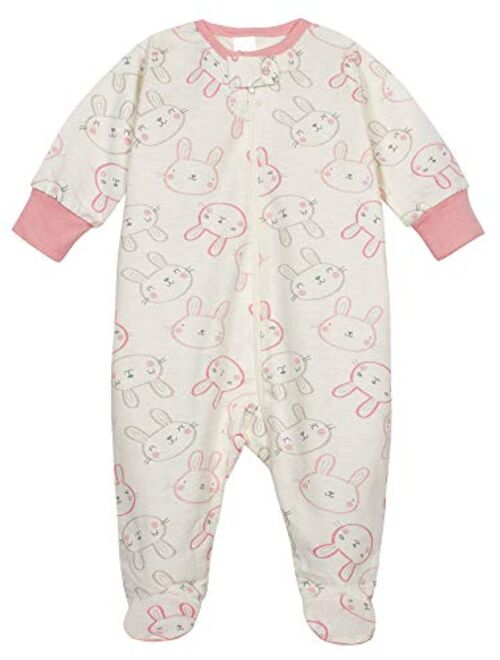 Onesies Brand Baby 4-Pack Sleep 'N Play Footies Multi Pack