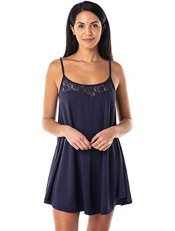 Lingerie Nightgown Lace Chemise Camisole Slip Sleepwear Nightwear