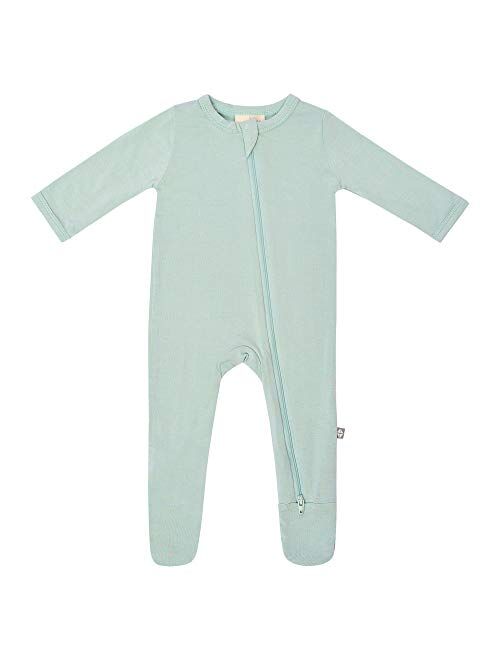 KYTE BABY Soft Bamboo Rayon Footies, Zipper Closure, 0-24 Months