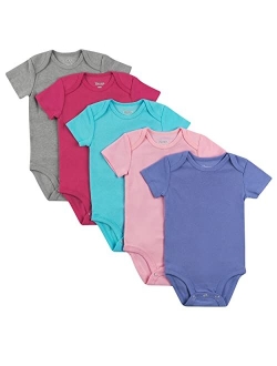 Ultimate Baby Flexy 5 Pack Short Sleeve Bodysuits