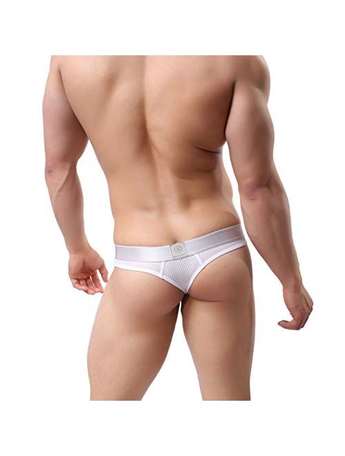 MuscleMate Men's Thong Underwear, No Visible Lines.