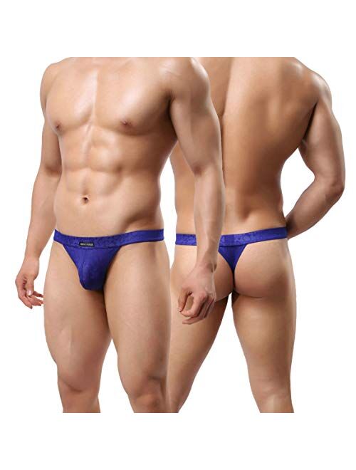 MuscleMate Premium Men's Thong Underwear, Men's Thong G-String Undie, Top Quality.