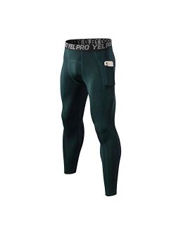 Buy Ouruikia Men's Thermal Underwear Pants Modal Long Johns Tagless  Lightweight Thermal Bottoms Separate Pouch online