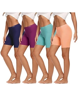 Womens Cotton Boxer Shorts Underwear Anti Chafing Bike Shorts(Regular & Plus Size)