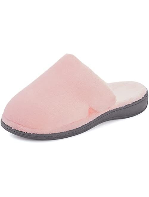 WHITIN Women's Orthotic Arch Support Slipper Spa House Shoes for Plantar Fasciitis