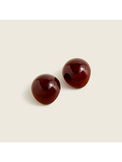 J.Crew Made-in-Italy acetate rounded earrings