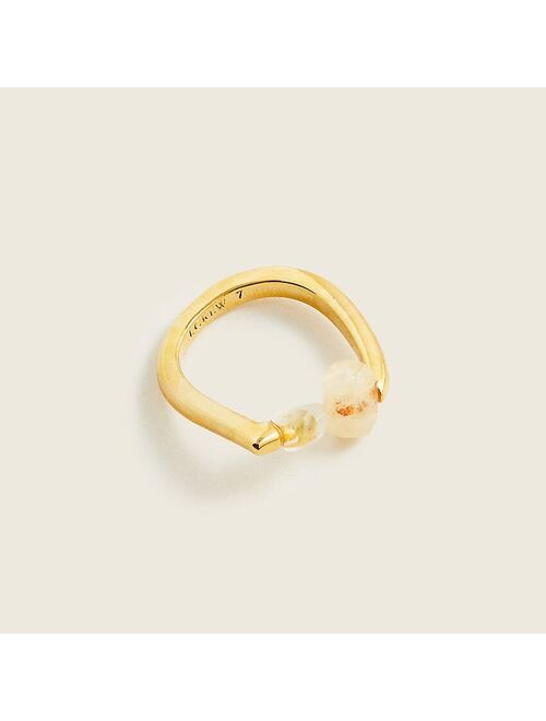 J.Crew Semiprecious stone ring