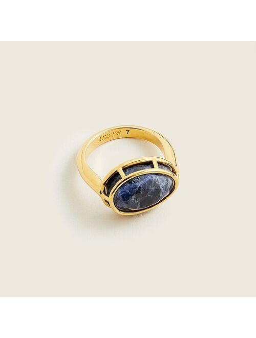 J.Crew Framed stone ring