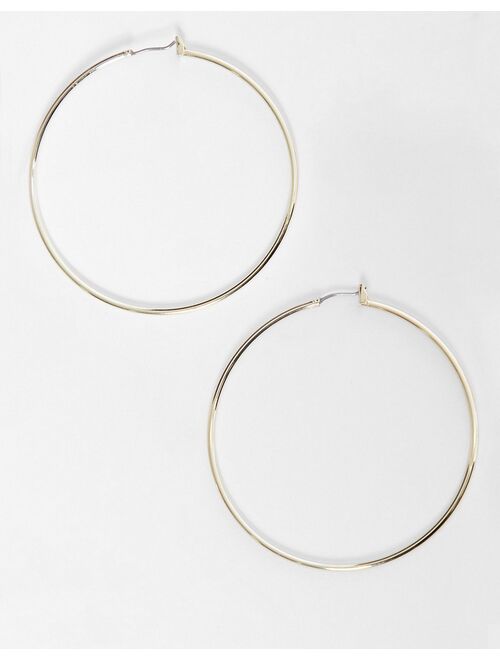 Weekday Angelina small hoop earrings in gold