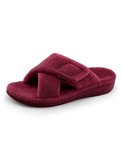 BCSTUDIO Orthotic Women House Slippers with Arch Support Fuzzy Ladies Shoes