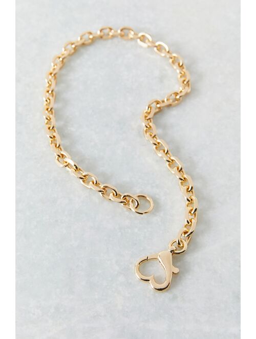 Urban Outfitters Statement Heart Chain Necklace