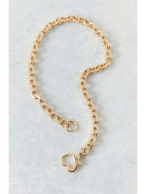 Urban Outfitters Statement Heart Chain Necklace