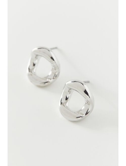 Jeannie Oval Post Earring