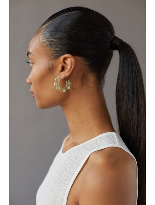 Urban Outfitters Translucent Fruit Hoop Earring