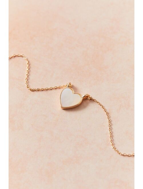 Urban Outfitters Olive Icon Pendant Necklace