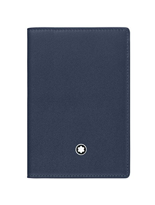 Montblanc Business Card Case, Marine Blue (Blue) - 114554