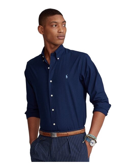 Polo Ralph Lauren Classic-Fit Checked Poplin Shirt