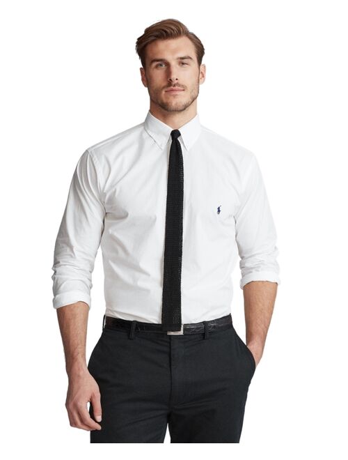 Polo Ralph Lauren Men's Big & Tall Classic-Fit Poplin Shirt