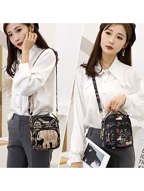 Stuoye Crossbody Phone Bag for Women Small Cellphone Shoulder Bags Cell Phone Purse Wallet for Women