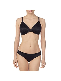 Women's Seamless Safari Smoother Bra, Silken Full-Coverage Bra with Signature Animal Lace