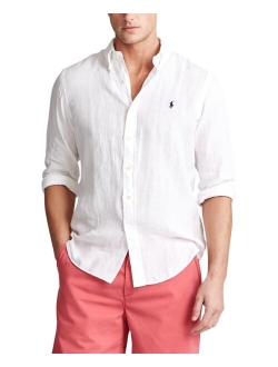 Men's Classic Fit Linen Shirt